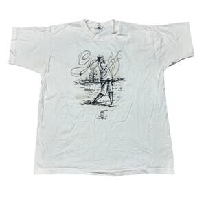 Vintage Del Sol Golf Color Changing Single Stitch T Shirt Men's XL